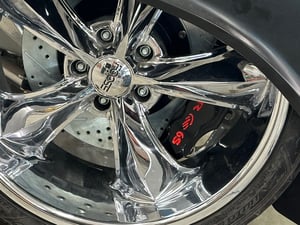 Ecklers 2-Inch Drop Spindle for Wilwood Brakes; Single (55-57 150