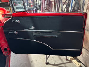 Ecklers Chevy Cardboard Interior Door Panels, 2-Door Sedan, Bel
