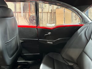 Ecklers Chevy Cardboard Interior Door Panels, 2-Door Sedan, Bel